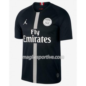 Completo Calcio Paris Saint Germain Jordan Nero Divisa Terza 2018/2019